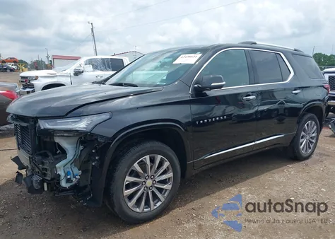 2023 Chevrolet Traverse Fwd Premier из США, поврежденный, VIN 1GNERKKWXPJ268882